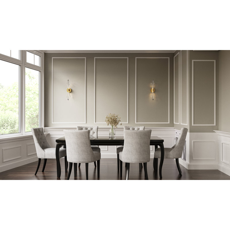 Cecily Integrated LED  Wall Sconce, Brushed Gold