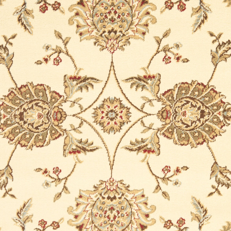 Tapis oriental ivoire / brun Klose, Rond 5 pi 3 po