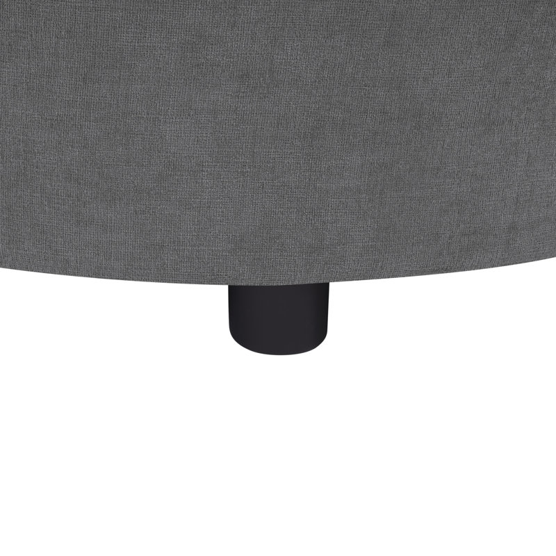 Canapé-lit en L 84 po à structure en contreplaqué en L 84 po avec méridienne courbée, avec poches de rangement latérales et canapé rembourré avec ports USB