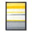 «Gray and Yellow Blue Abstract XIII», reproduction d'art sur toile-51146056-51146054