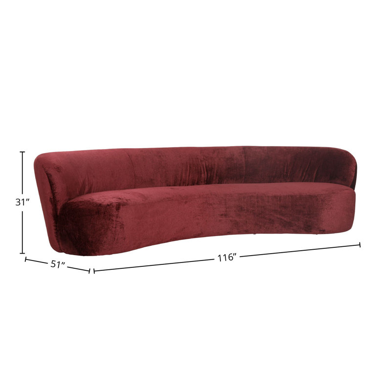Courtney 118" Upholstered Sofa