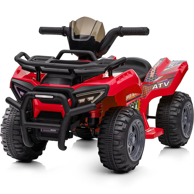 Voiture pour enfants à quatre roues, Rouge