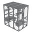 Loft pour chat The Breezy Garden