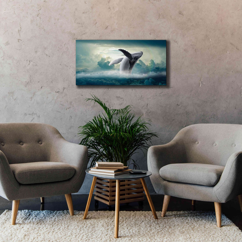 Affer Weightlessness - Wrapped Canvas Print, 20" H x 40" W x 1.5" D