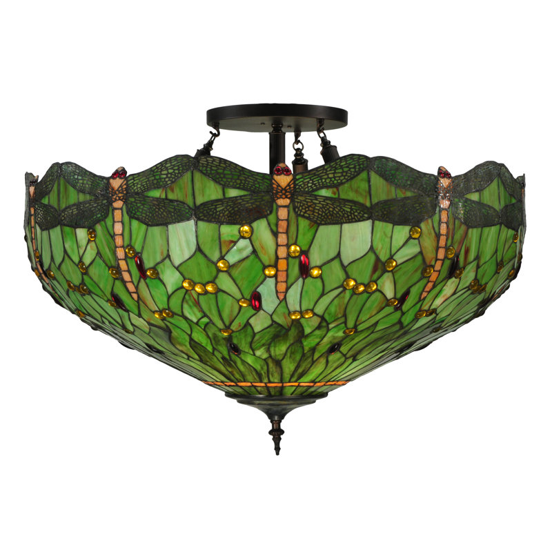 Elegant Bronze 5-Light Globe Chandelier with Glass Accents