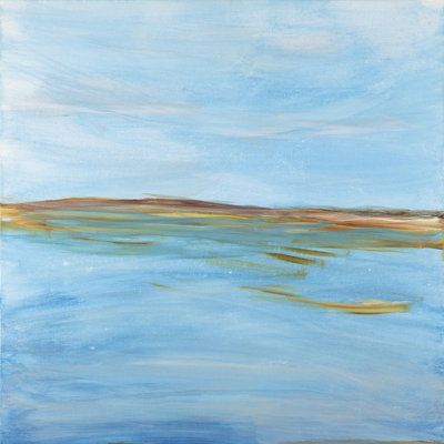 Seascape " Seascape II " by Joyce Creiger Painting Print