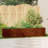 vidaXL Planter Rusty Weathering Steel Large Durable Planter-195396341