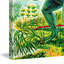 Ceratosaurus - Graphic Art on Canvas
