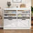 24 Pair Shoe Case Storage Cabinet with 4 Flip Drawers