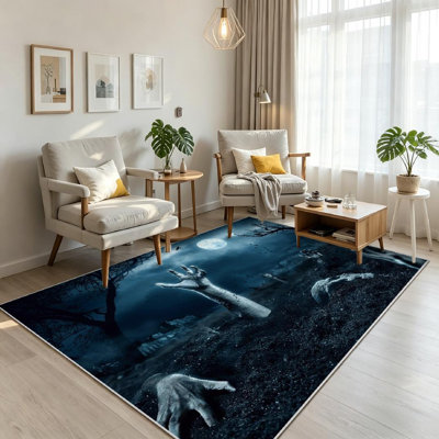 Tapis d'intérieur transparent Zombie of Halloween