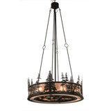 Tall Pines Downrod Ceiling Fan