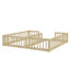 Lit double simple avec barrière de sécurité et rails de protection-94101895