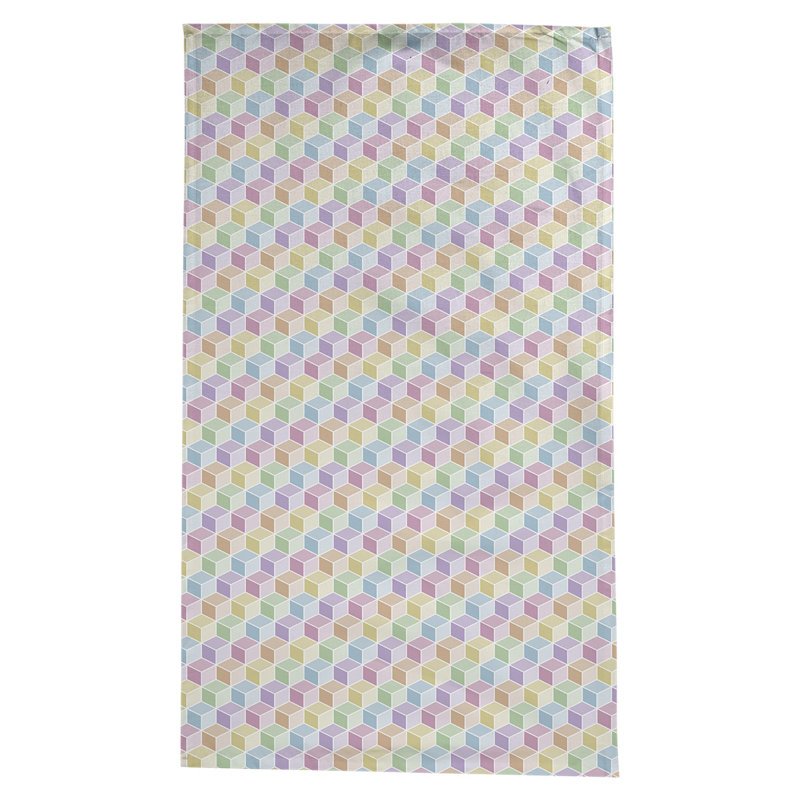 Nappe cubique Avicia, Arc-en-ciel pastel