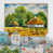 Cadre flottant beige