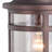 Maxeys 11.75 in. H 1-Light Matte Black Outdoor Wall Sconce, Rust-Resistant Composite, Clear Seeded Glass Shade, LED Compatible, Use for Exterior Porch Patio Front Door or Garage-1942128360-1942152812