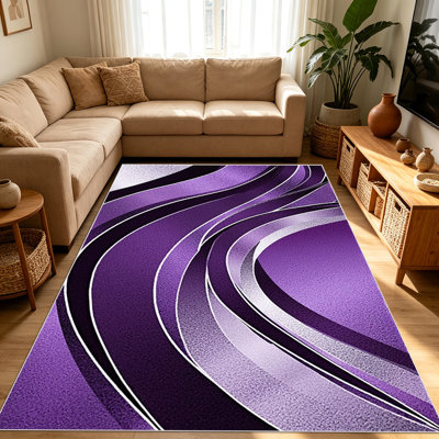 Tapis modernes abstraits de 1 pièce pour le salon, doux et confortable, convenant à toutes les saisons, facile à entretenir, lavable à la machine, convient à la chambre à coucher, à la salle à manger, au couloir, au bureau, au patio, à la maison, à la décoration extérieure.