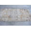 Tapis beige rétro en laine patchwork de 47,2 x 93,7 pouces