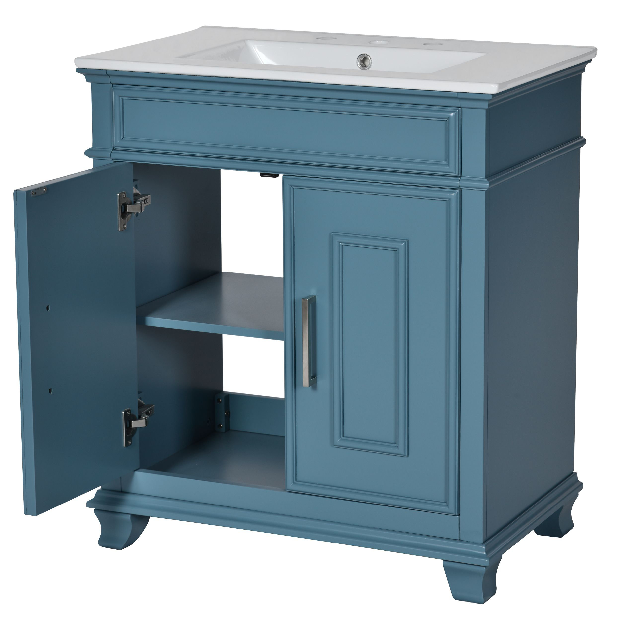Curated visual reference: Eco Friendly Apartment Kitchen Sinks Reference: Winston Porter High Quality Vanity With Eco Friendly Resin Sinks