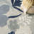 Megan 7'10" x 9'10" Grey Navy Tropical Rug-1886520071-1880375344