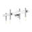 Arkeem 4 - Light Dimmable Vanity Light