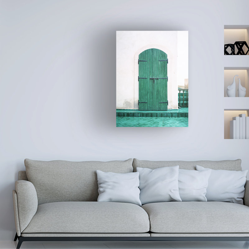 Porte verte Bologève Marrakech, H 19 po x l 14 po x P 2 po