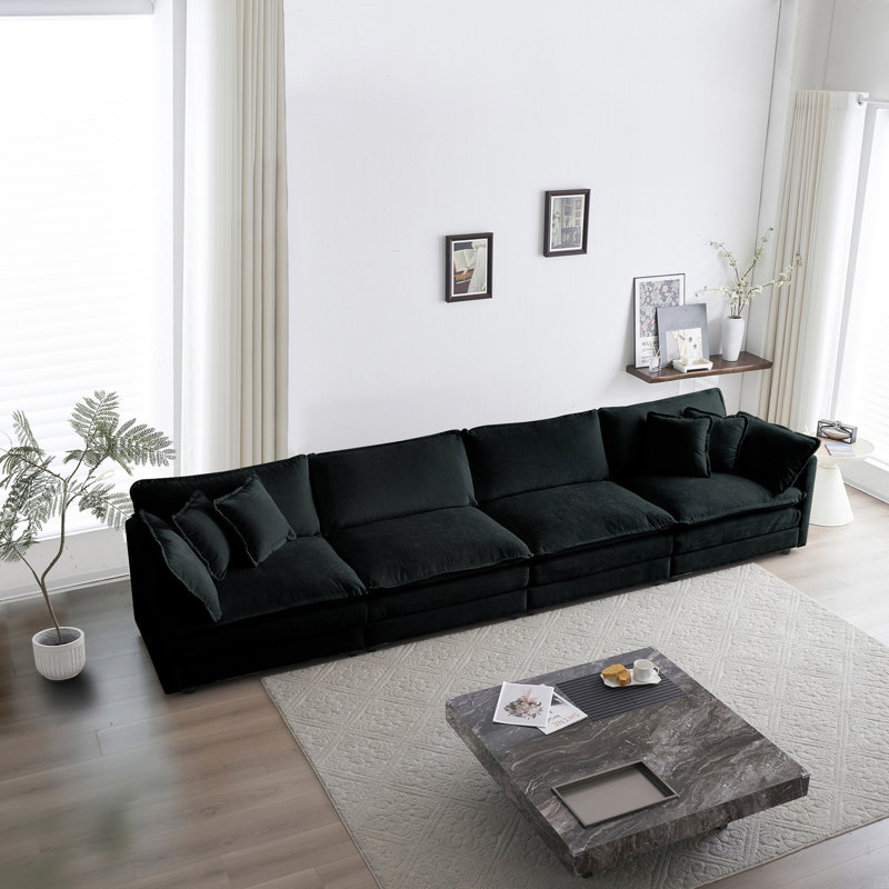 Chenille Modular Sectional Sofa