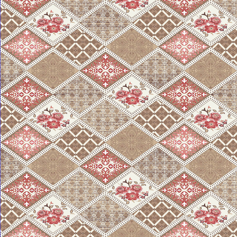 Stylish Hall Carpet (39.4 x 78.7 inches), 100% Polyester, 0.3 in Pile Height | Antibacterial, Non-Slip Underside, Machine Washable | 3D Digital Printed Design, Durable & Soft for Home Décor