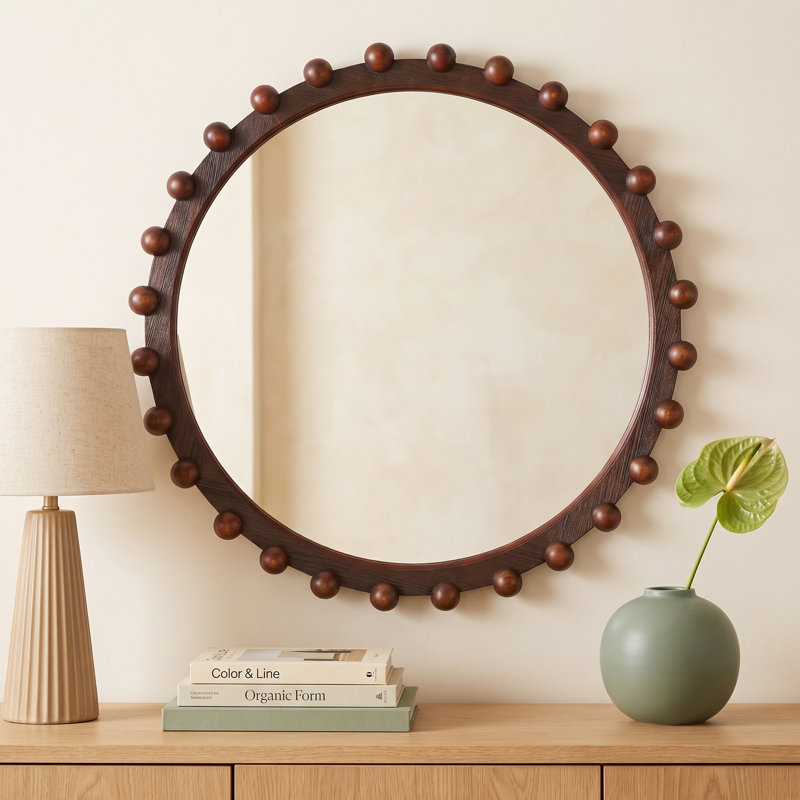 Fenisha Walnut Mirror