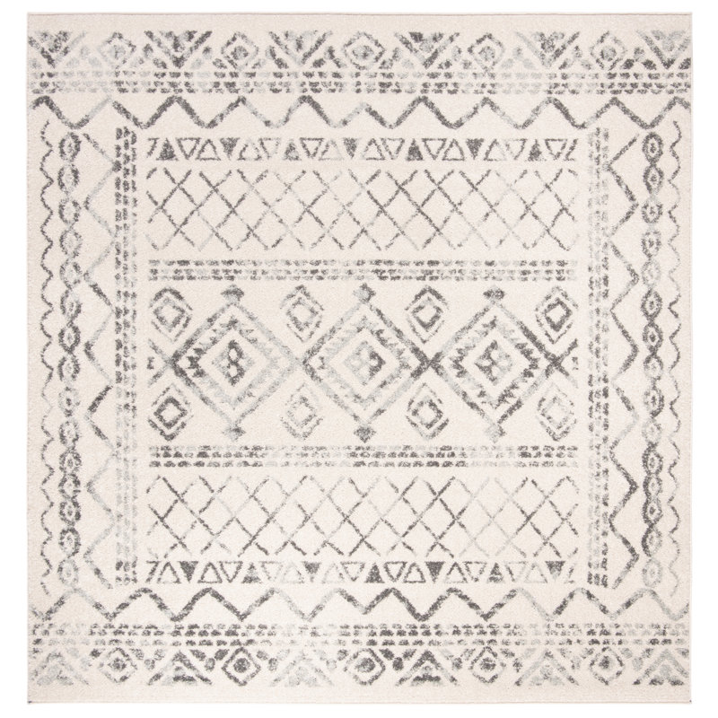 Jaaliyah Performance Southwestern Rug, Square 3'