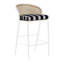 Havana 29.75" Patio Bar Stool with Cushion-1794105163-1747172282-1747172185