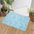 Washable Solid Color Textured Thin Indoor Rug, Low Pile Area Rug with Soft Surface, Non Slip Backing, Easy Clean Design for Living Room, Bedroom, Dorm, Home Office-549291333-551298856