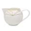 Gem Cut Gold Creamer Bowl