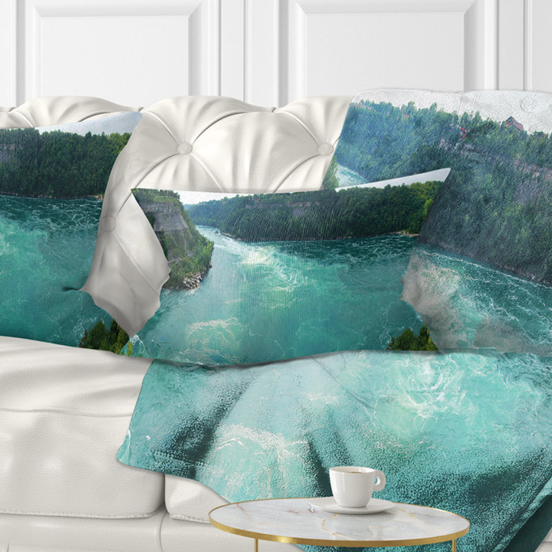 Landscape Reversible Throw Pillow
