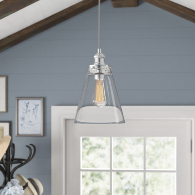 Luminaire suspendu conique 1 lumière Topanga
