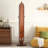 Oval Solid Wood Full Length Mirror