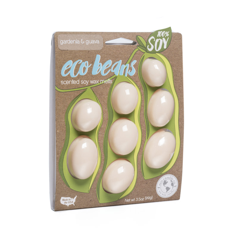 Bougie sans flamme Gardenia et goyave