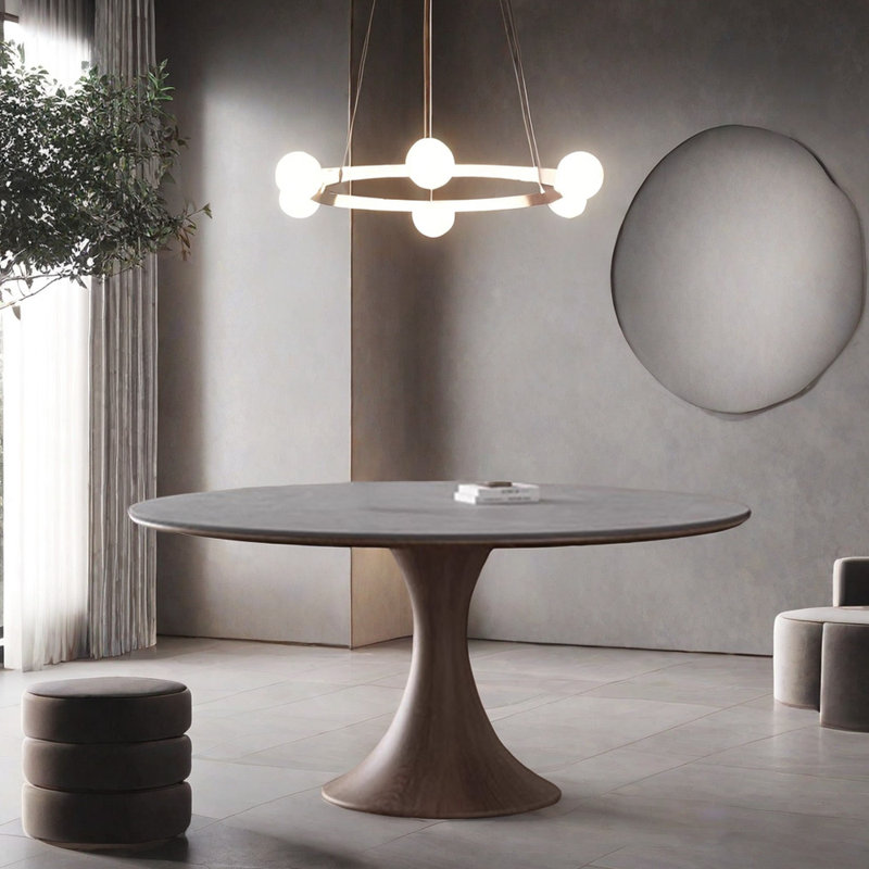 Table ronde Shaunea, H 29,5 po x L 47,2 po x l 47,2 po