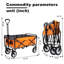 Chariot pliable pliable avec chariot et système de cerclage-106491692