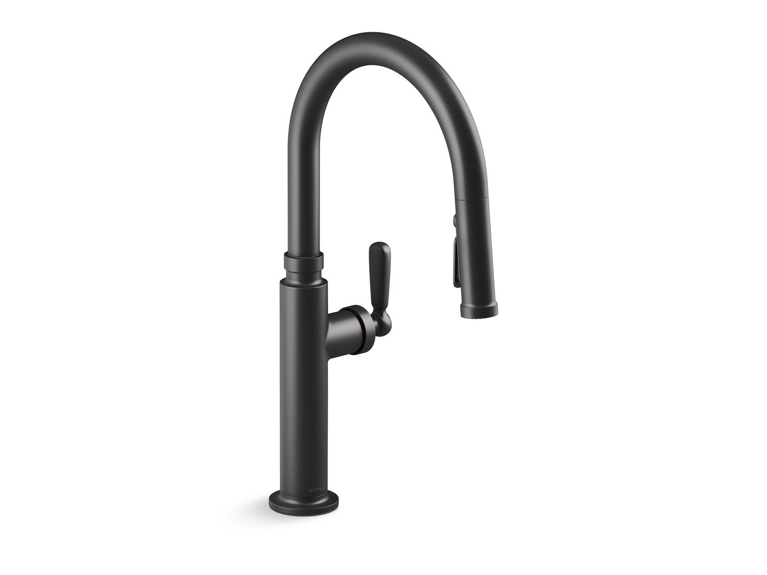 Edalyn Pull-Down Kitchen Faucet, Matte Black