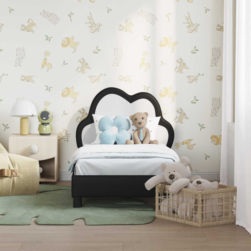 Bed Frame, Cot Bed / Toddler (70 x 140cm), Black
