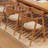 Durable ash wood drawer divider storage table-1801297486