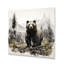 «Bear Wild Majesty II», reproduction d'art sur toile-632009619-670470468-632009620