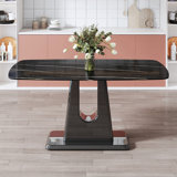 Jamequa Glass Top Dining Table