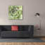 "Epic Graffiti" Garden Succulents 2 Color "par Laura Marshall, art mural sur toile-1127904858