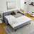 Twin Size Upholstery Daybed With Twin Size Erectable Trundle And Usb Charging Design, Day Bed-1425985938