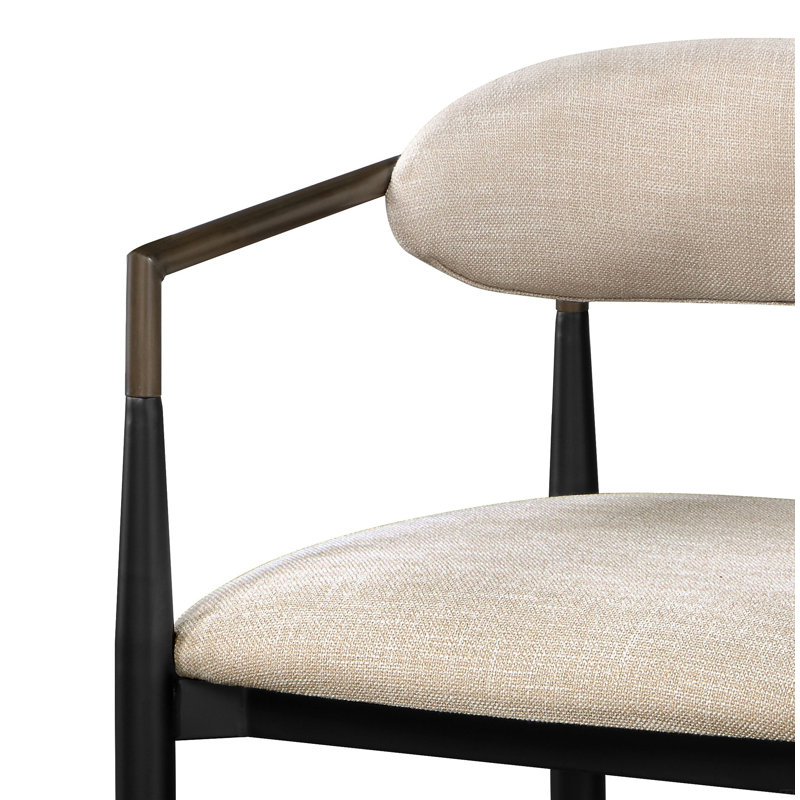 Fauteuil avec dossier ouvert (ensemble de 2)
