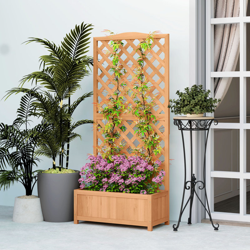 Wood Raised Garden Bed