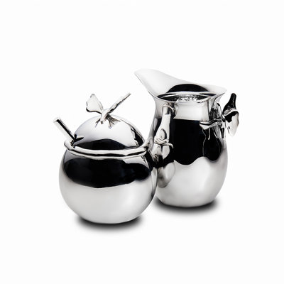 Butterfly Sugar And Creamer Set