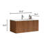 Meuble-lavabo rayé en noyer rayé avec lavabo en céramique blanc, meuble-lavabo mural flottant pour salle de bain moderne, pré-assemblé, meuble-lavabo-1794439810