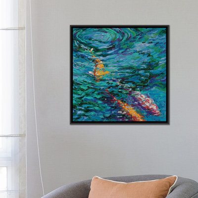 Iris Scott - Koi Pool, reproduction d'art sur toile tendue